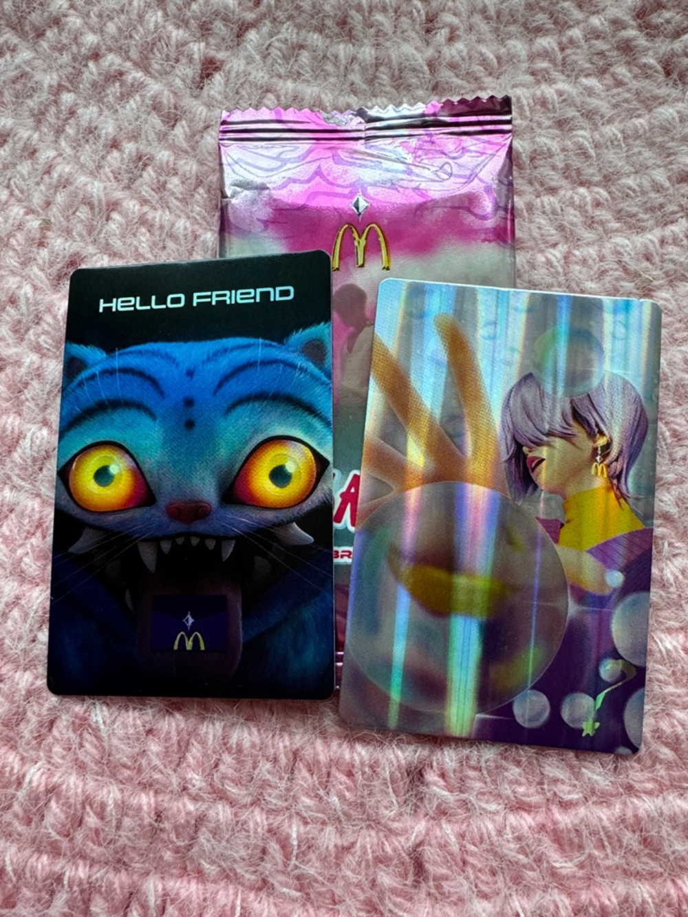 McDonald's Holographic Collectible Cards – Mystery